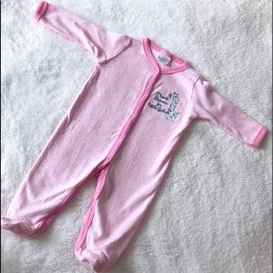 “Thank Heaven for Little Girls” Giraffe Footie